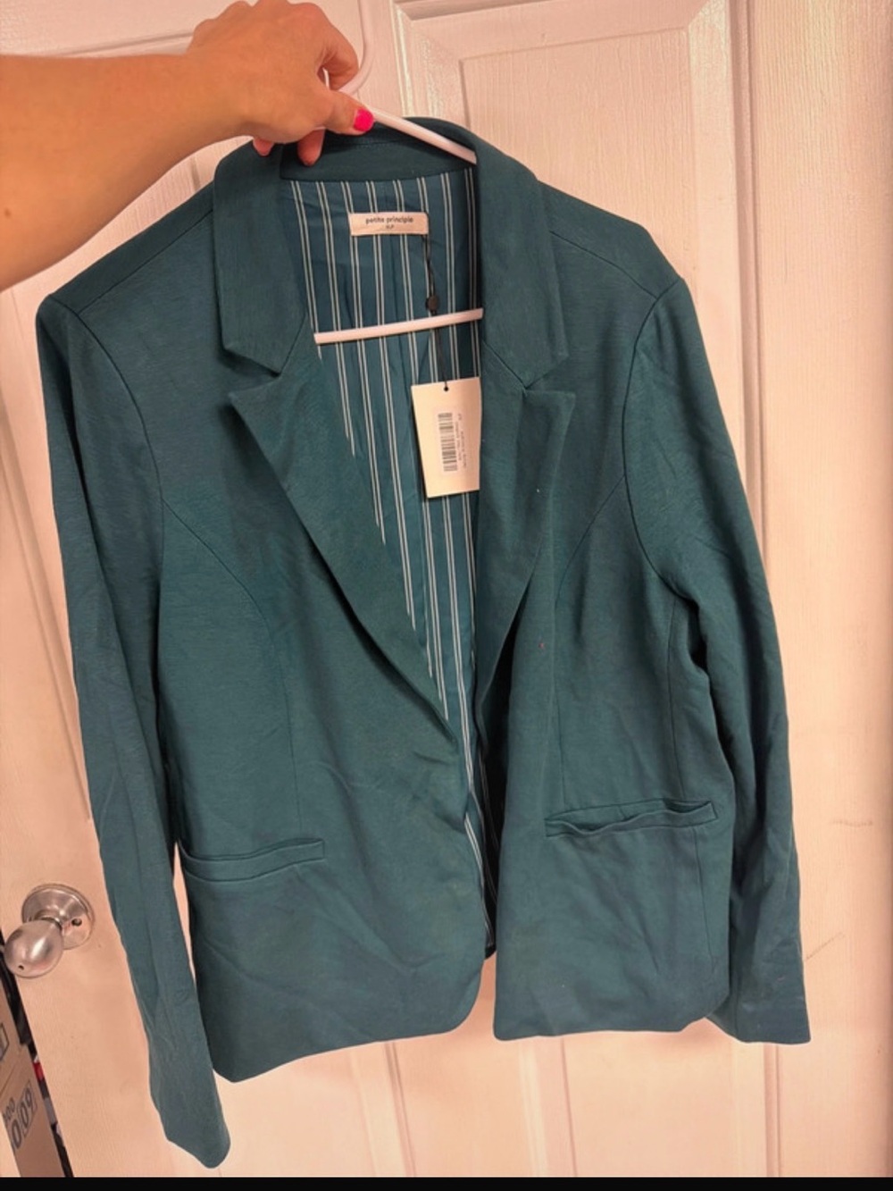 Petite teal Women’s Blazer XLP